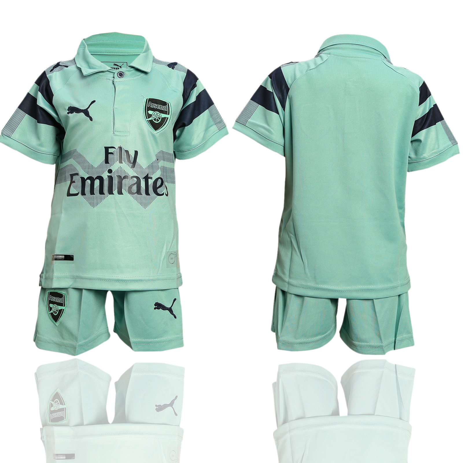 2018-19 Arsenal Third Away Youth Soccer Jersey