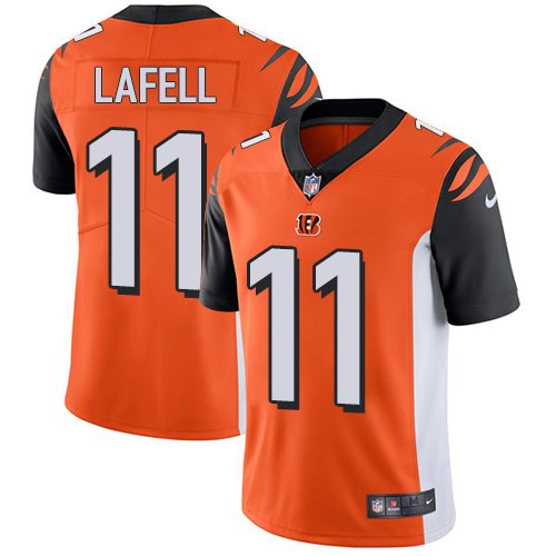 Nike Bengals 11 Brandon LaFell Orange Vapor Untouchable Limited Jersey