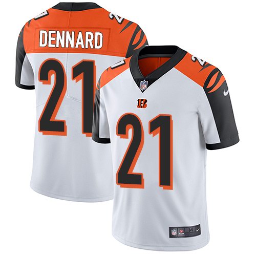 Nike Bengals 21 Darqueze Dennard White Youth Vapor Untouchable Limited Jersey