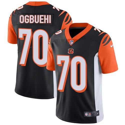 Nike Bengals 70 Cedric Ogbuehi Black Youth Vapor Untouchable Limited Jersey