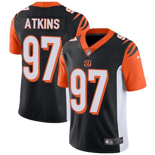 Nike Bengals 97 Geno Atkins Black Youth Vapor Untouchable Limited Jersey