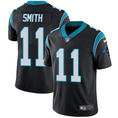Nike Panthers 11 Torrey Smith Black Vapor Untouchable Limited Jersey