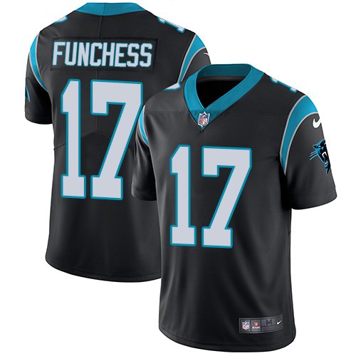 Nike Panthers 17 Devin Funchess Black Youth Vapor Untouchable Limited Jersey