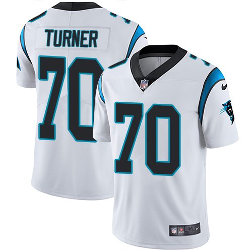 Nike Panthers 70 Trai Turner White Youth Vapor Untouchable Limited Jersey