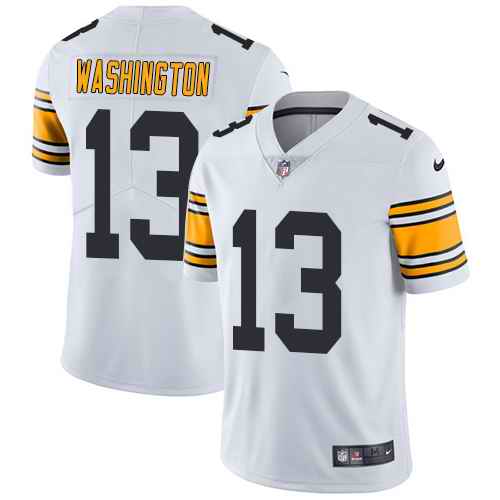 Nike Steelers 13 James Washington White Vapor Untouchable Limited Jersey