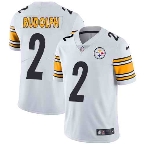 Nike Steelers 2 Mason Rudolph White Youth Vapor Untouchable Limited Jersey