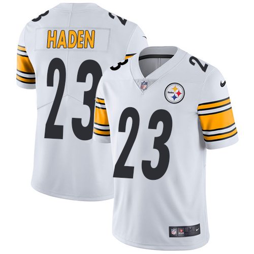 Nike Steelers 23 Joe Haden White Vapor Untouchable Limited Jersey