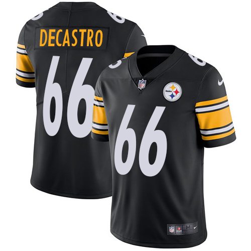 Nike Steelers 66 David DeCastro Black Youth Vapor Untouchable Limited Jersey