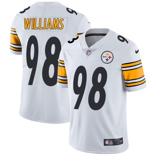 Nike Steelers 98 Vince Williams White Youth Vapor Untouchable Limited Jersey