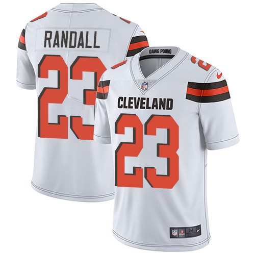 Nike Browns 23 Damarious Randall White Youth Vapor Untouchable Limited Jersey