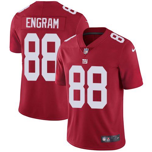 Nike Giants 88 Evan Engram Red Vapor Untouchable Limited Jersey