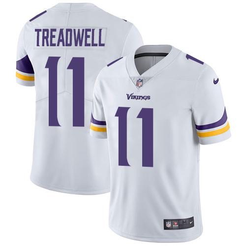 Nike Vikings 11 Laquon Treadwell White Youth Vapor Untouchable Limited Jersey