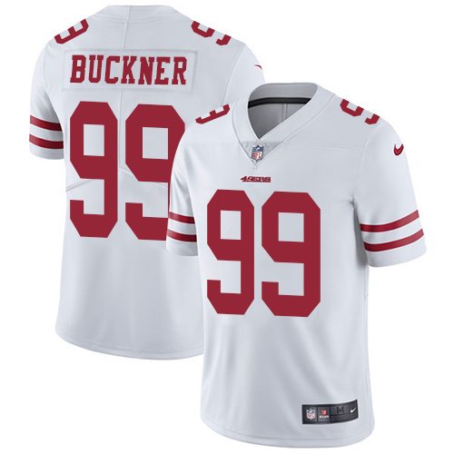 Nike 49ers 99 DeForest Buckner White Youth Vapor Untouchable Limited Jersey