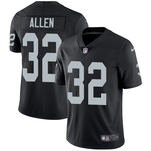 Nike Raiders 32 Marcus Allen Black Youth Vapor Untouchable Limited Jersey
