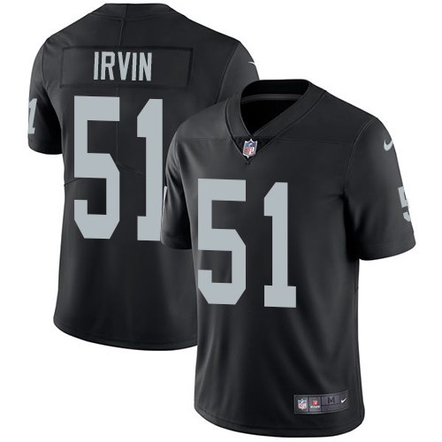 Nike Raiders 51 Bruce Irvin Black Youth Vapor Untouchable Limited Jersey