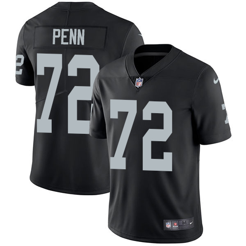 Nike Raiders 72 Donald Penn Black Vapor Untouchable Limited Jersey