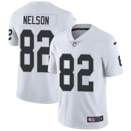 Nike Raiders 82 Jordy Nelson White Vapor Untouchable Limited Jersey