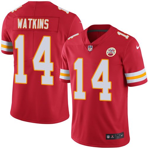 Nike Chiefs 14 Sammy Watkins Red Youth Vapor Untouchable Limited Jersey