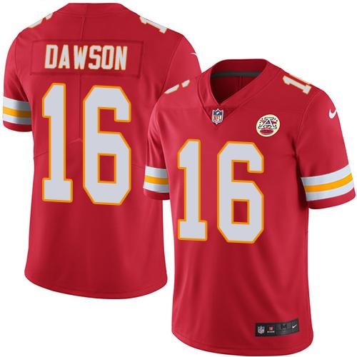 Nike Chiefs 16 Len Dawson II Red Youth Vapor Untouchable Limited Jersey