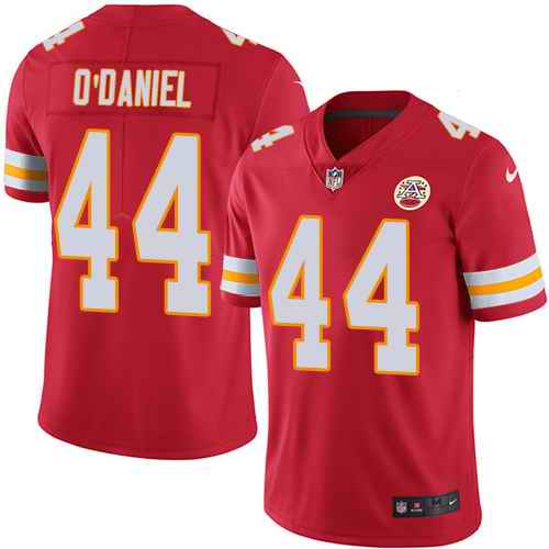 Nike Chiefs 44 Dorian O'Daniel Red Vapor Untouchable Limited Jersey