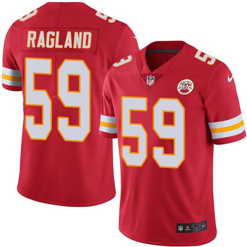 Nike Chiefs 59 Reggie Ragland Red Youth Vapor Untouchable Limited Jersey