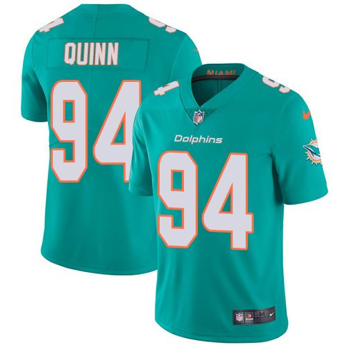 Nike Dolphins 94 Robert Quinn Aqua Vapor Untouchable Limited Jersey