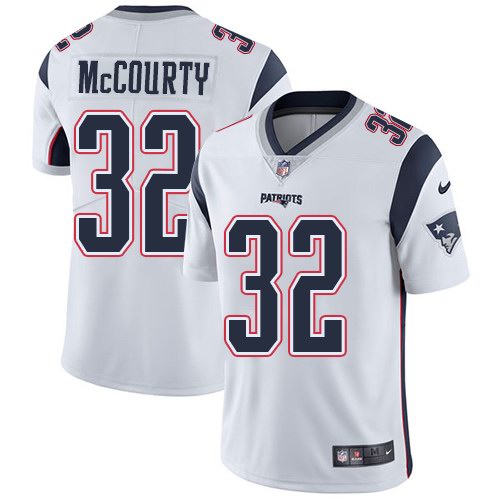 Nike Patriots 32 Devin McCourty White Vapor Untouchable Limited Jersey