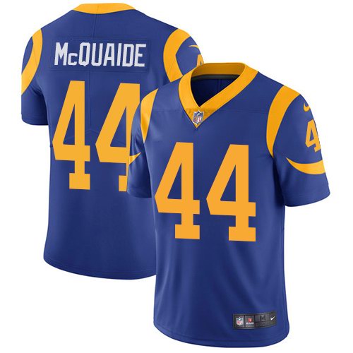 Nike Rams 44 Jacob McQuaide Royal Alternate Vapor Untouchable Limited Jersey