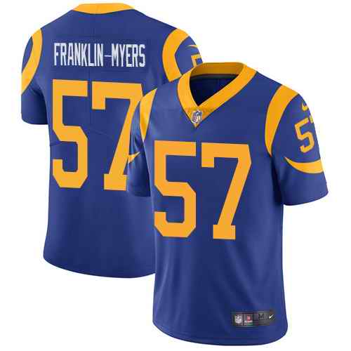 Nike Rams 57 John Franklin-Myers Royal Alternate Vapor Untouchable Jersey