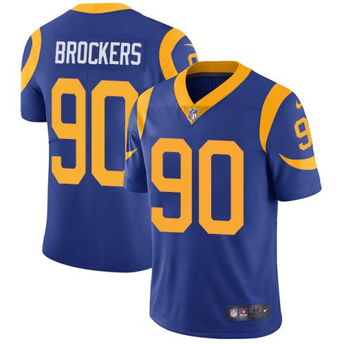 Nike Rams 90 Michael Brockers Royal Youth Color Rush Limited Jersey