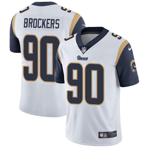 Nike Rams 90 Michael Brockers White Youth Vapor Untouchable Limited Jersey