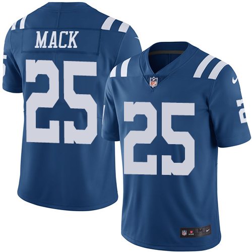 Nike Colts 25 Marlon Mack Royal Youth Color Rush Limited Jersey