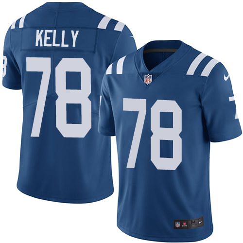 Nike Colts 78 Ryan Kelly Royal Vapor Untouchable Limited Jersey