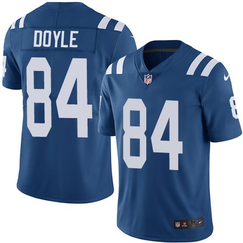 Nike Colts 84 Jack Doyle Royal Vapor Untouchable Limited Jersey
