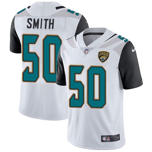 Nike Jaguars 50 Telvin Smith White Youth Vapor Untouchable Limited Jersey