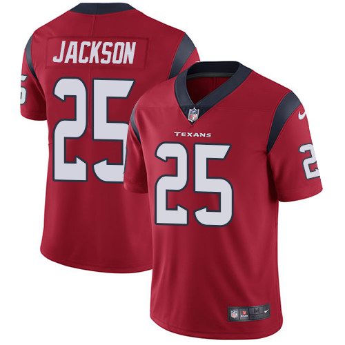 Nike Texans 25 Kareem Jackson Red Youth Vapor Untouchable Limited Jersey