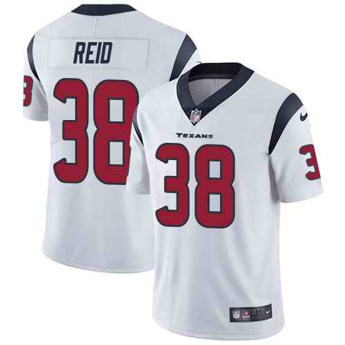 Nike Texans 38 Justin Reid White Vapor Untouchable Limited Jersey