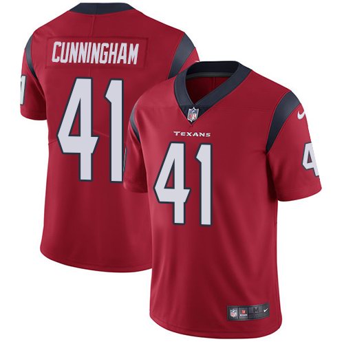 Nike Texans 41 Zach Cunningham Red Youth Vapor Untouchable Limited Jersey
