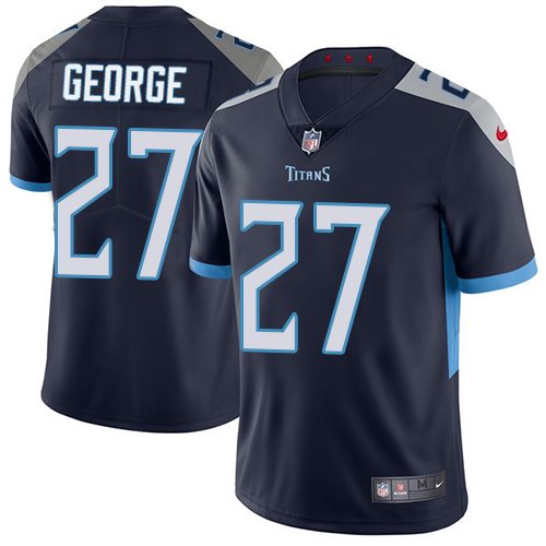 Nike Titans 27 Eddie George Navy New 2018 Vapor Untouchable Limited Jersey