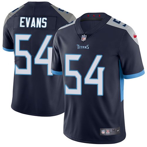 Nike Titans 54 Rashaan Evans Navy New 2018 Vapor Untouchable Limited Jersey