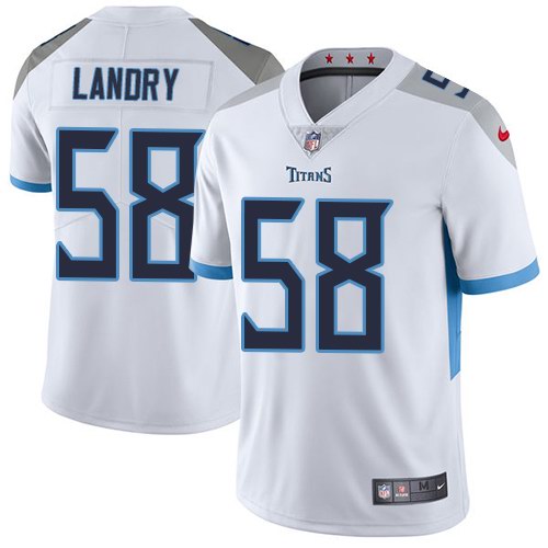 Nike Titans 58 Harold Landry White New 2018 Vapor Untouchable Limited Jersey