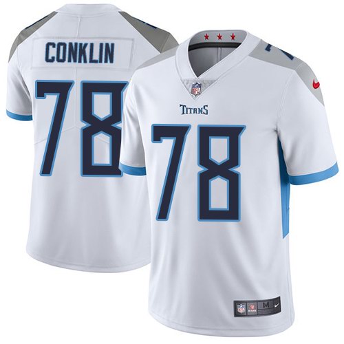 Nike Titans 78 Jack Conklin White New 2018 Youth Vapor Untouchable Limited Jersey