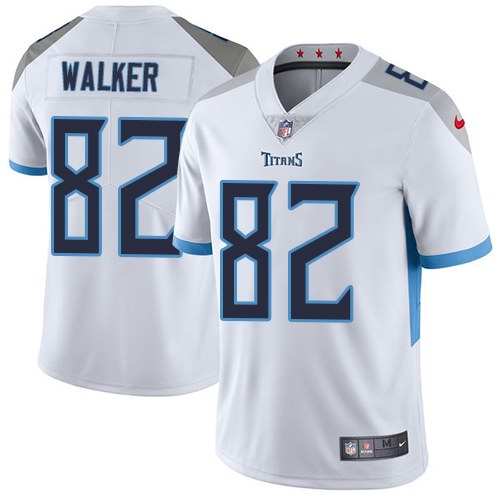 Nike Titans 82 Delanie Walker White New 2018 Youth Vapor Untouchable Limited Jersey