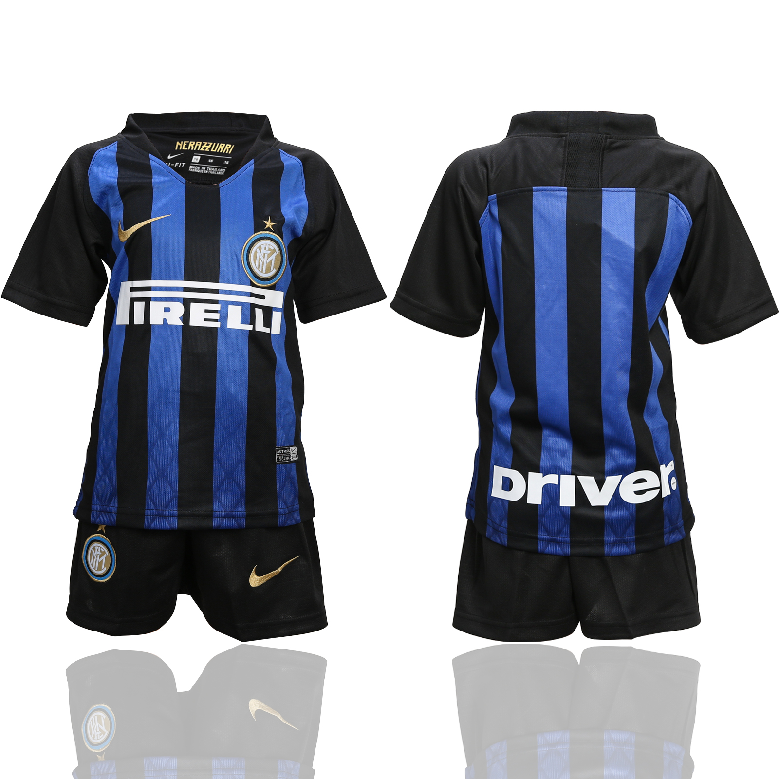 2018-19 Inter Milan Home Youth Soccer Jersey