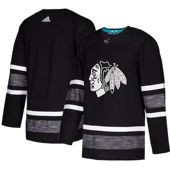 Blackhawks Black 2019 NHL All-Star Game Adidas Jersey