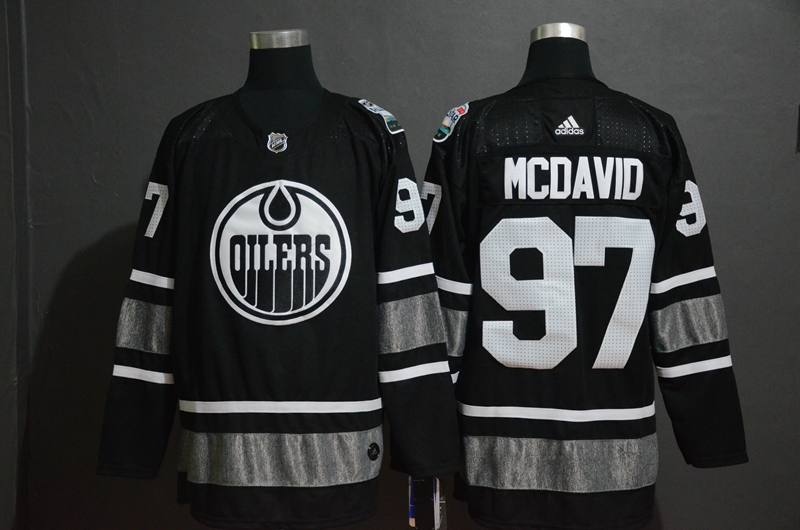 Oilers 97 Connor McDavid Black 2019 NHL All-Star Game Adidas Jersey