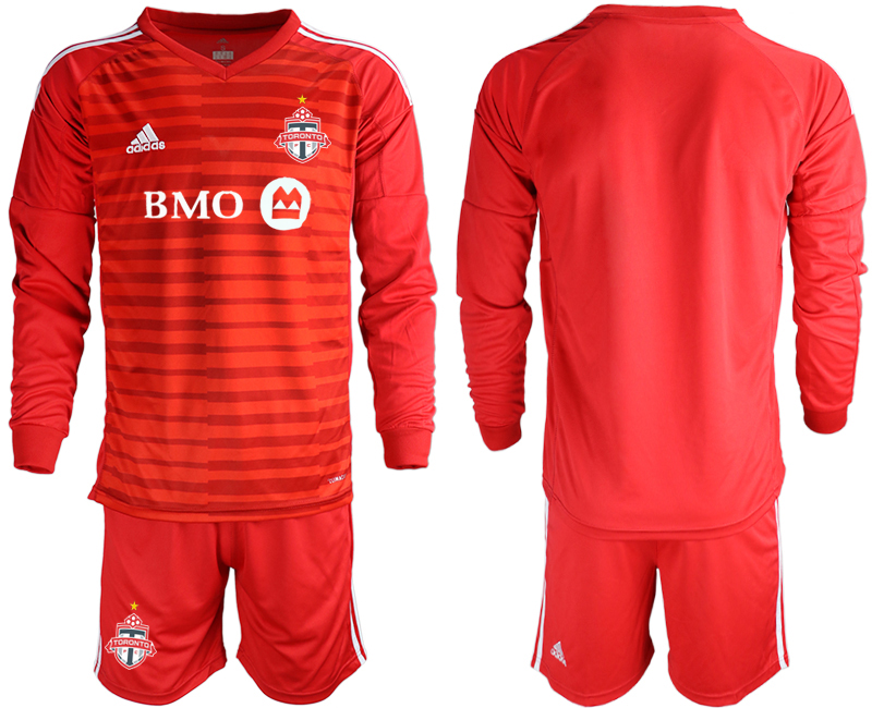 2018-19 Toronto FC Red Long Sleeve Soccer Jersey