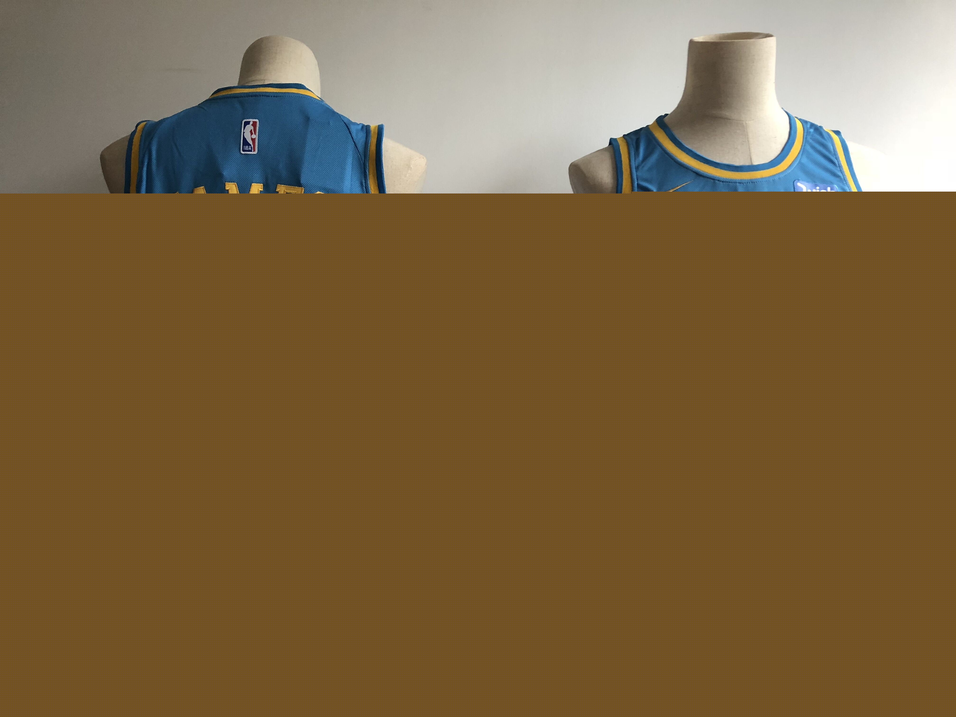 Lakers 23 Lebron James Light Blue Nike Swingman Jersey