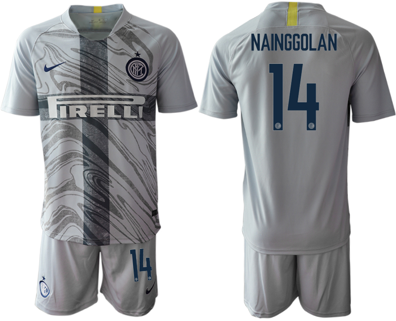 2018-19 Inter Milan 14 NAINGGOLAN Third Away Soccer Jersey