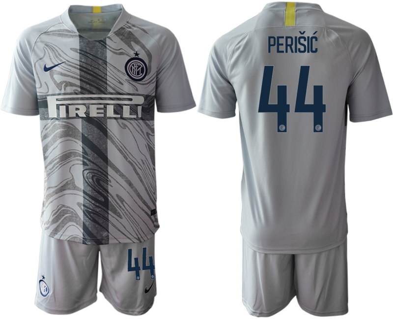 2018-19 Inter Milan 44 PERISIC Third Away Soccer Jersey